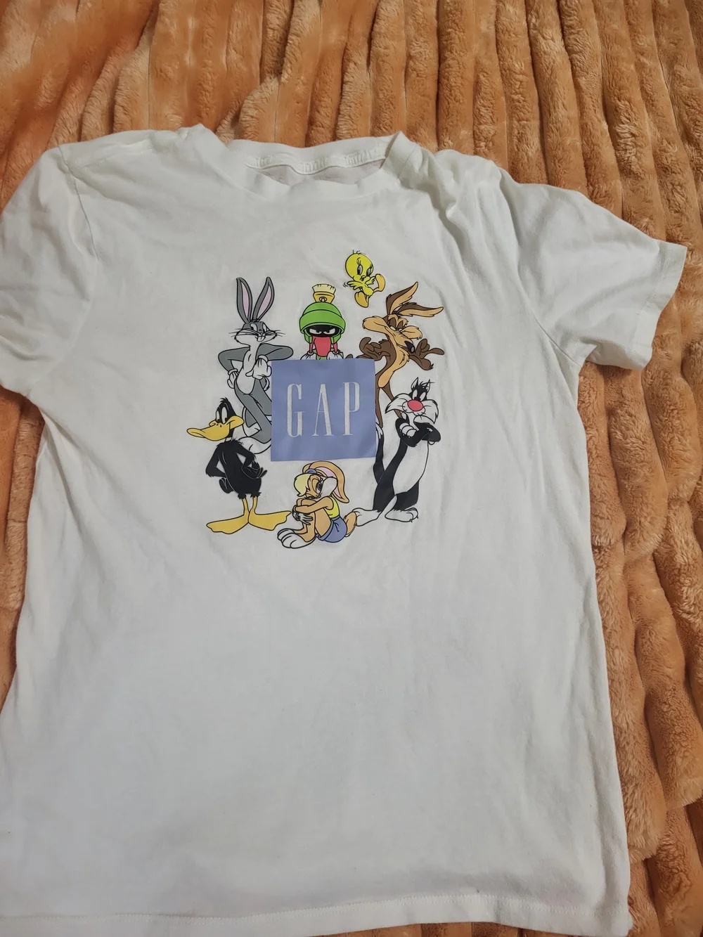 GAP Kids White Looney Tunes Graphic Tee